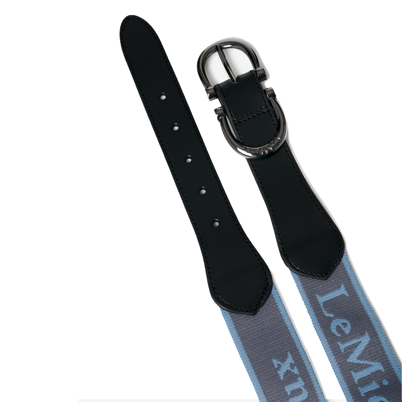 LeMieux Elasticated Belt - Denim-1